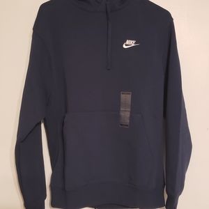 Nike mens hoodie navy blue